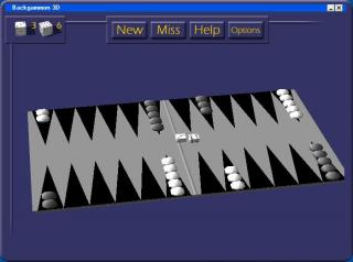 3D Backgammon screenshot